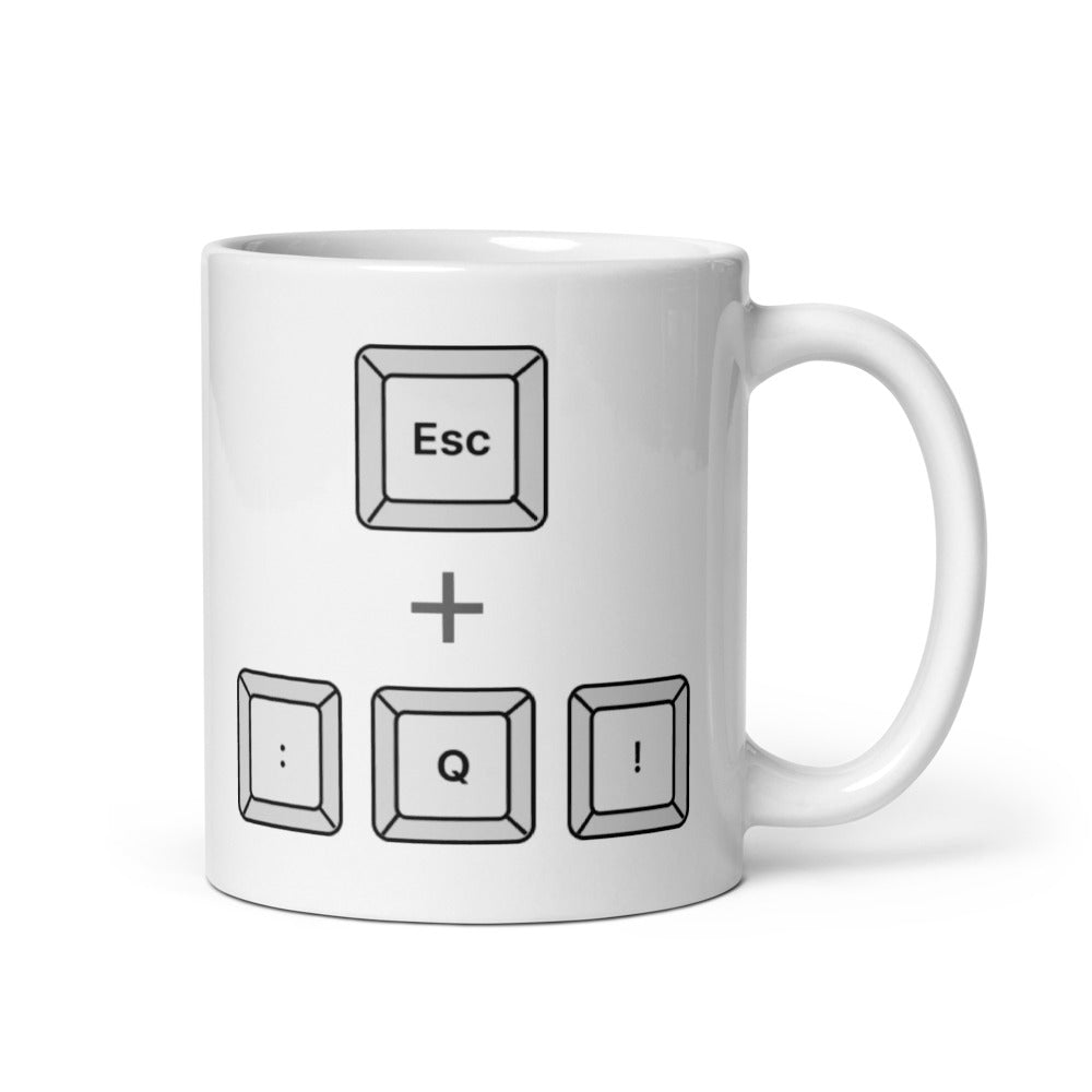 Escape Vim Coffee Mug