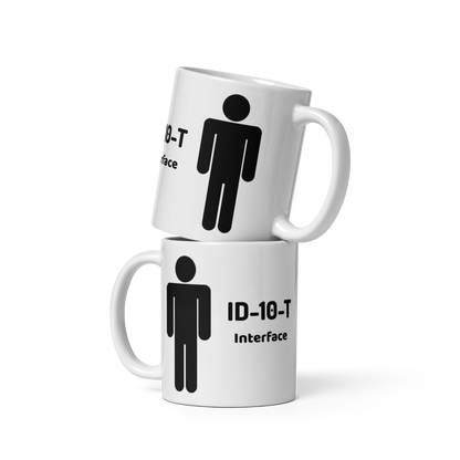 ID-10-T Coffee Mug (White)