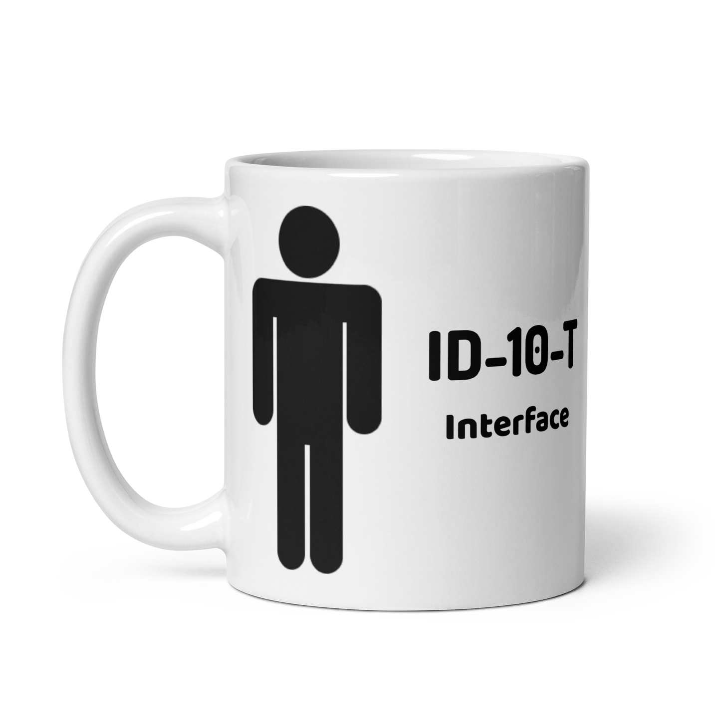 ID-10-T Coffee Mug (White)