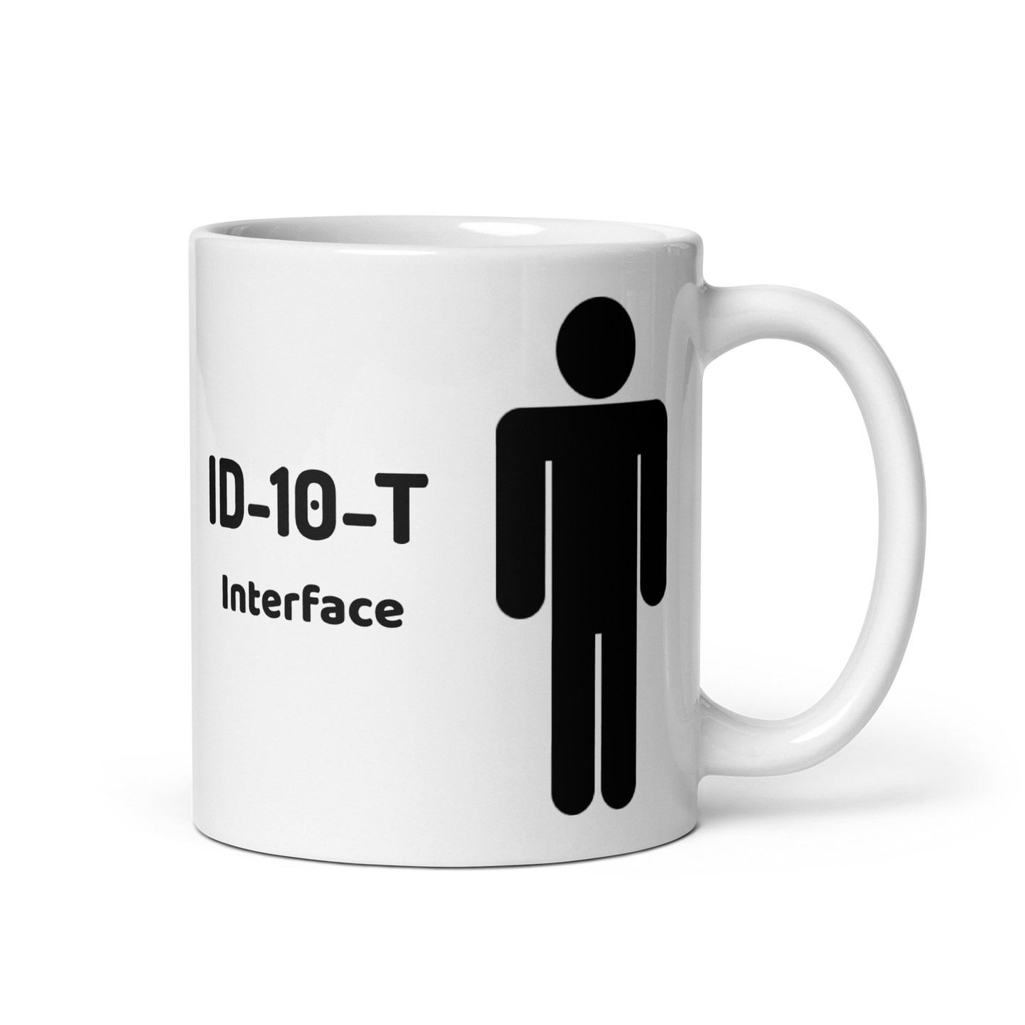 ID-10-T Coffee Mug (White)