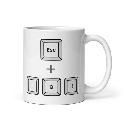 Escape Vim Coffee Mug