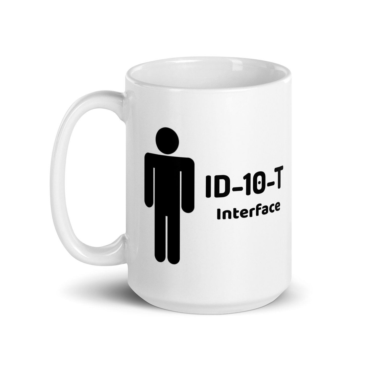 ID-10-T Coffee Mug (White)