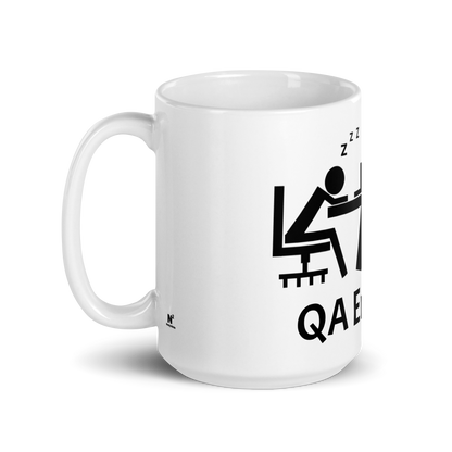Tired QA Engineer Coffee Mug (White)