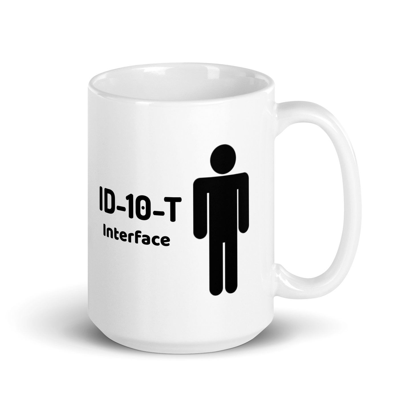 ID-10-T Coffee Mug (White)