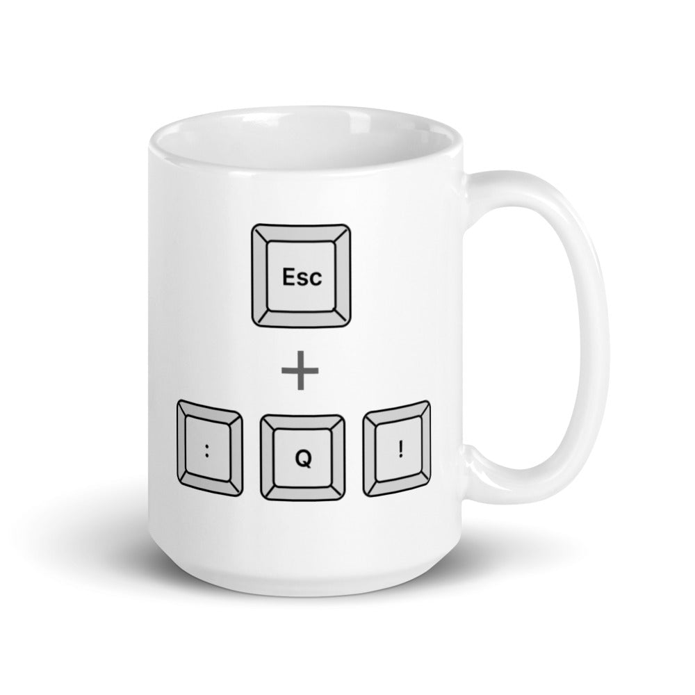 Escape Vim Coffee Mug