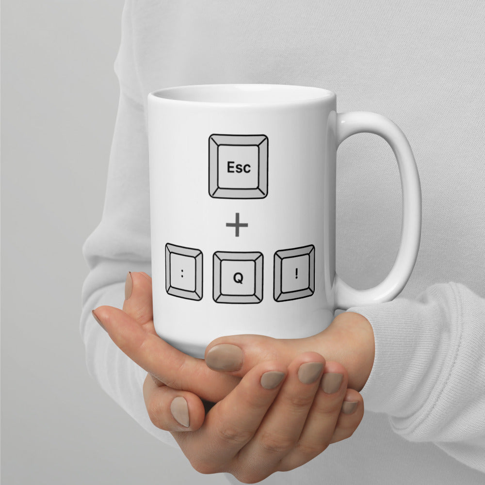 Escape Vim Coffee Mug