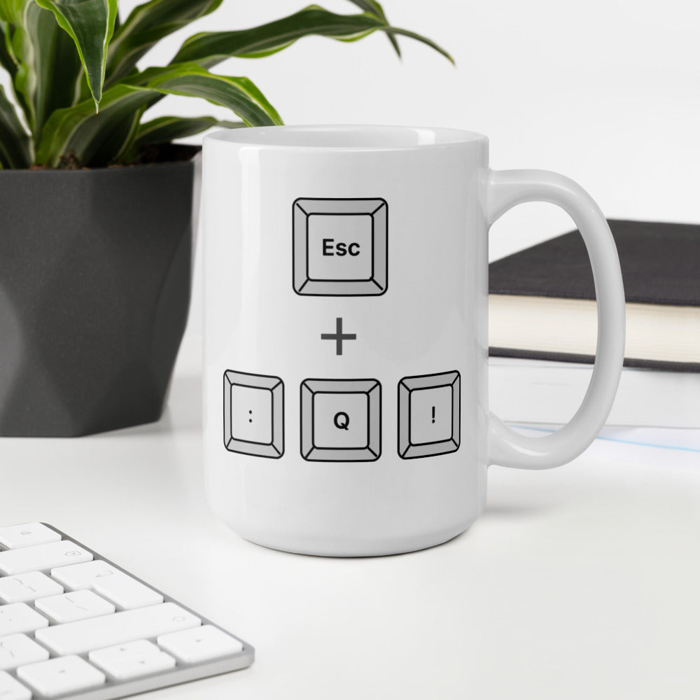Escape Vim Coffee Mug